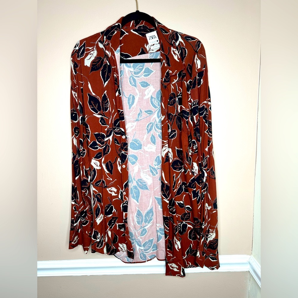 Zara long sleeve shirt